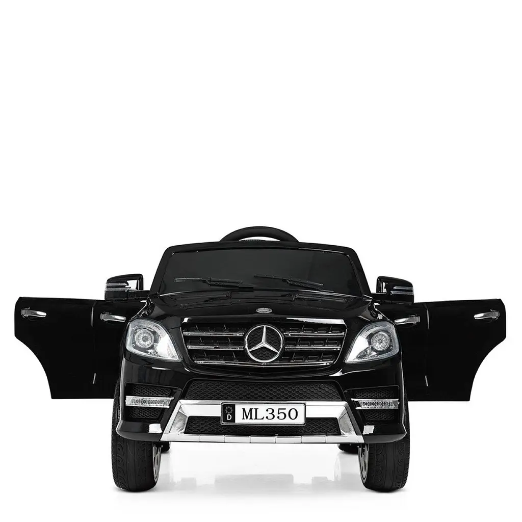 Дитячий електромобіль на пульті управління Mercedes (2 мотора за 25W MP3 FM USB) Bambi M 3568EBLR-2 Чорний - фото 5
