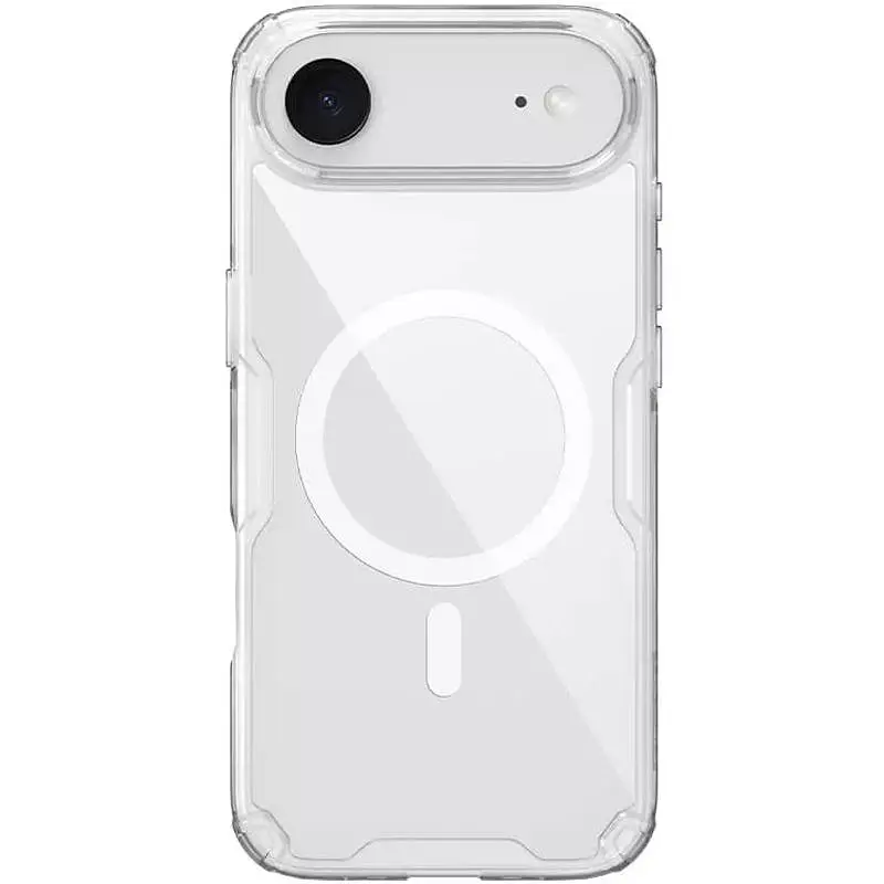 TPU чохол Nillkin Nature Pro Magnetic для Apple iPhone 17 Air (6.5) Безбарвний (прозорий) - фото 3