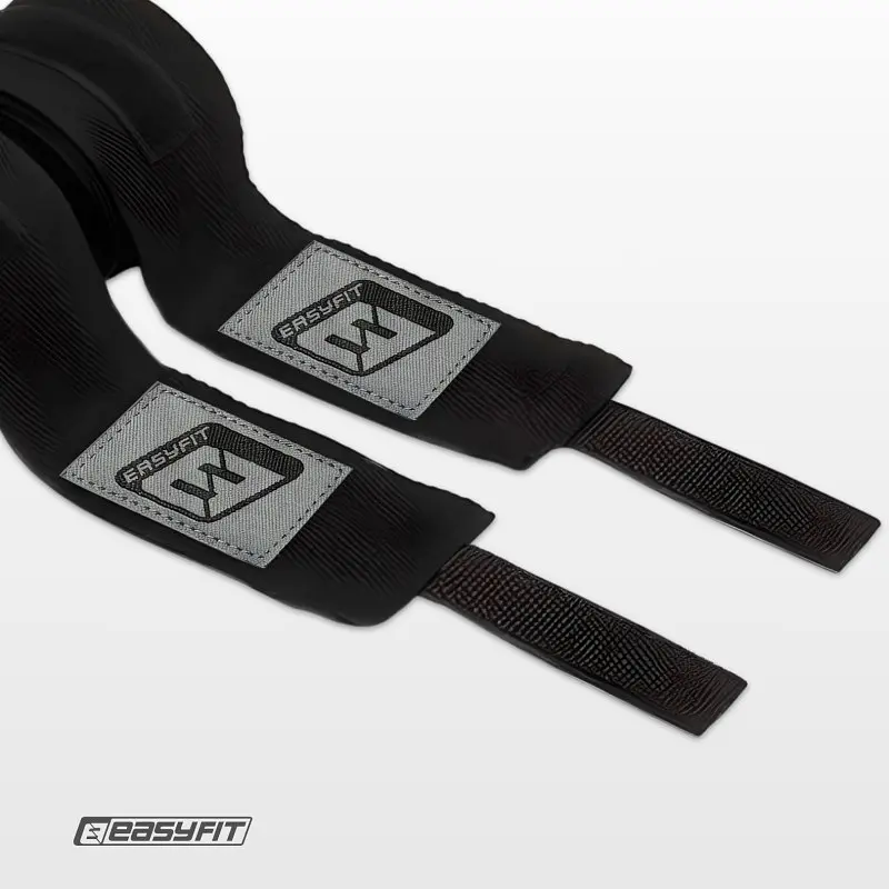 Бінти для боксу EasyFit EF-0374-30-bk, Classic Wrap, чорний 3 м - фото 5