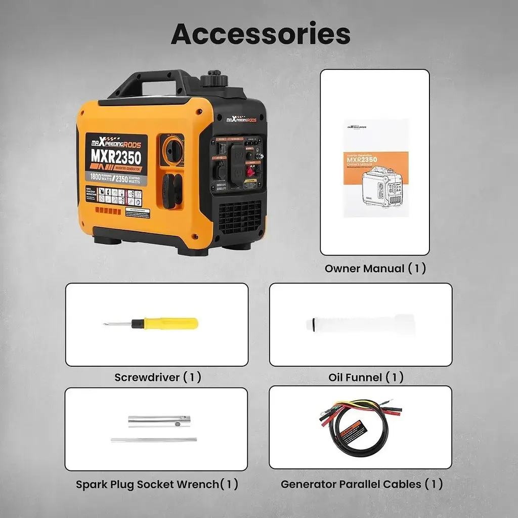 Інверторний бензиновий генератор MaXpeedingRODS MXR2350 [139344] - фото 6