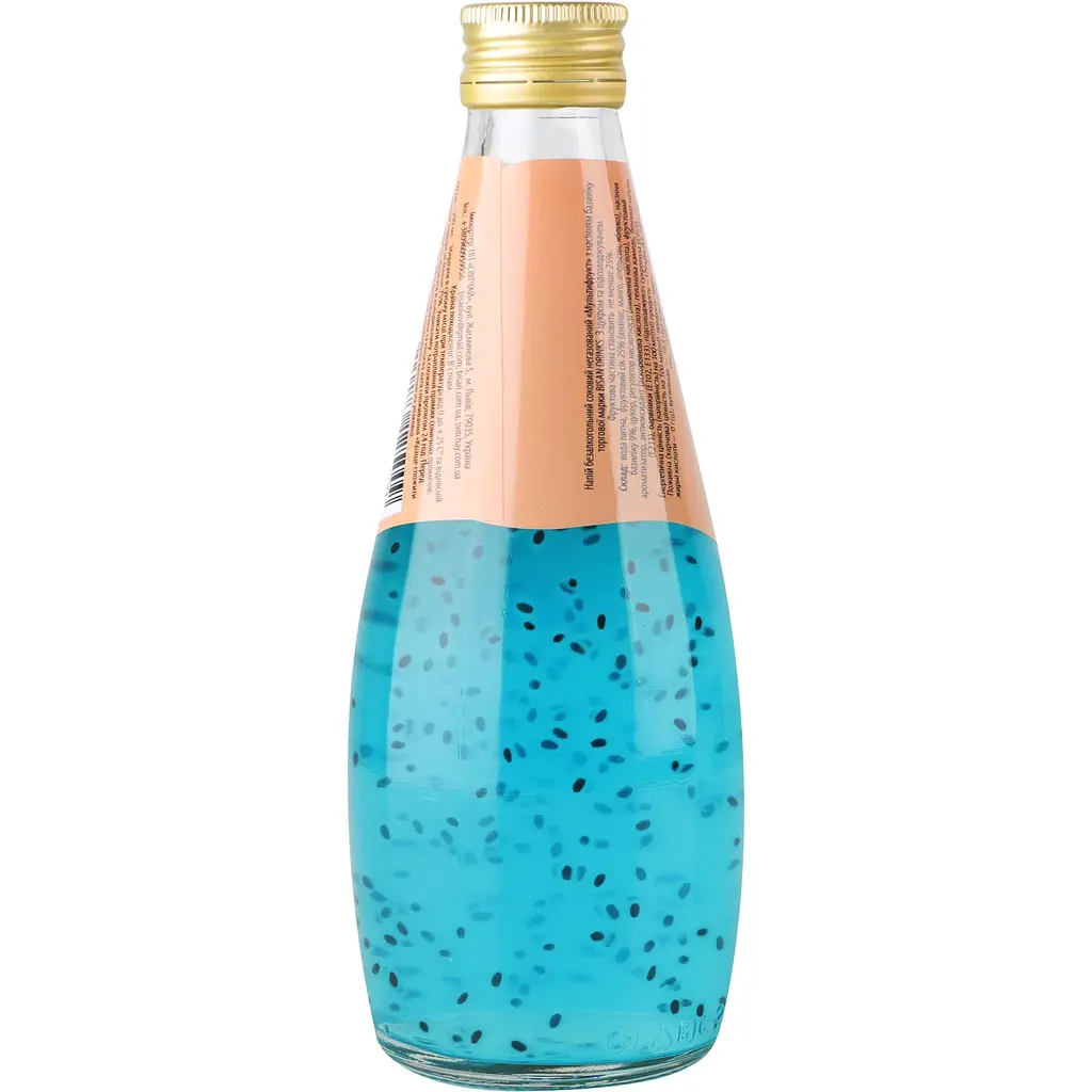 Напиток Bisan Basil Seed Drink Mixed Fruit 290 мл  - фото 2