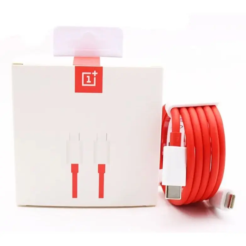 Кабель Warp Fast Charge 65W / 6A 1m Type-C на Type-C (C202A) для OnePLus red - фото 2