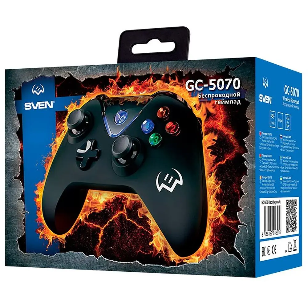 Геймпад джойстик Sven GC-5070 для Windows, Android, PS3 (449264) - фото 4