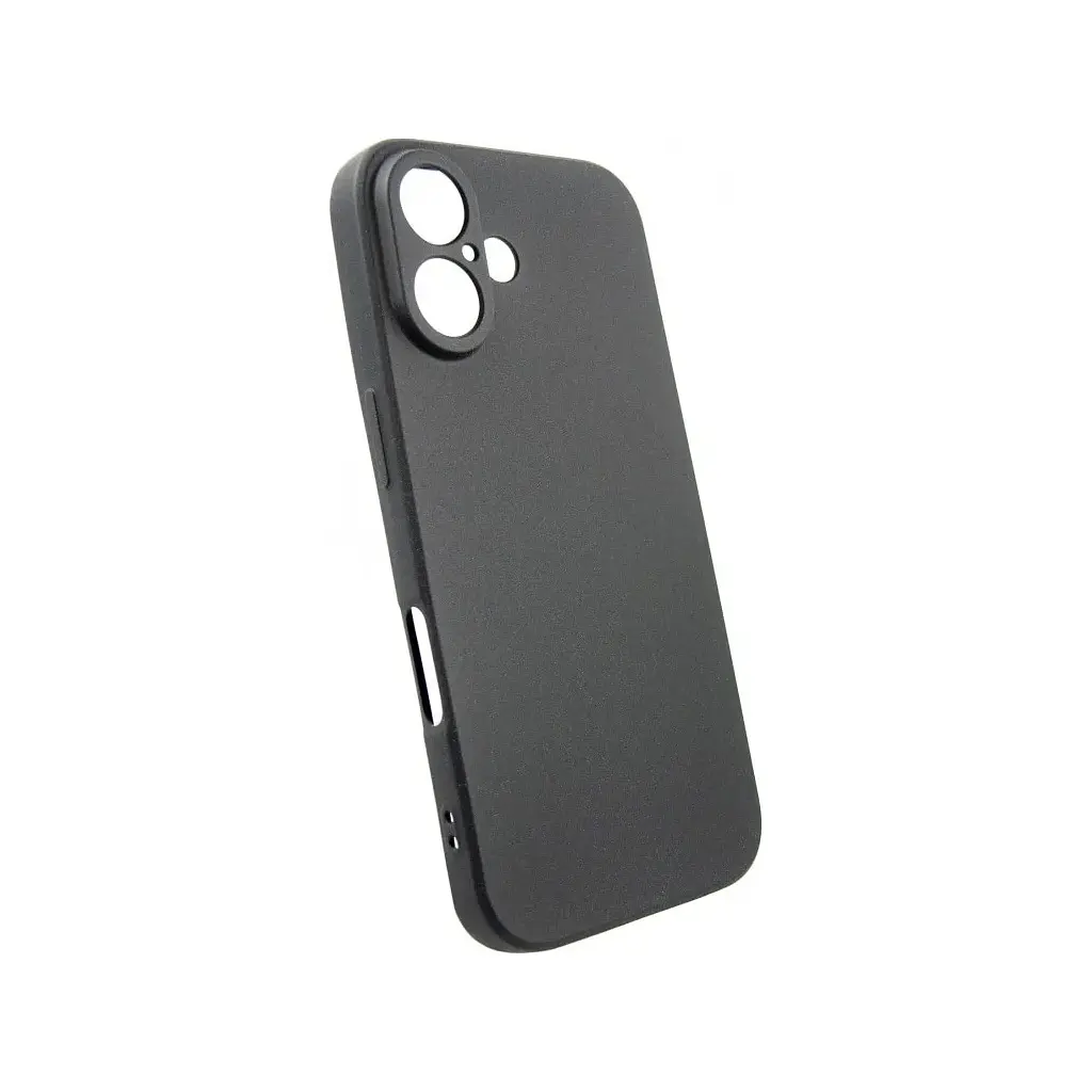 Чохол до мобільного телефона Dengos Carbon iPhone 16 (black) (DG-TPU-CRBN-208) - фото 2