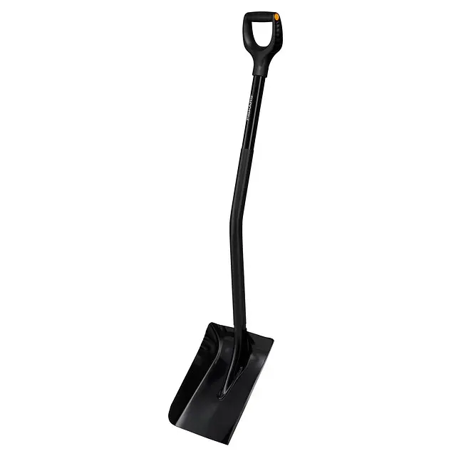 Лопата совкова будівельна Fiskars Ergonomic Pro (1066713) - фото 2
