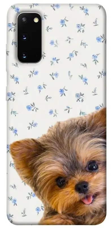 TPU чохол Demsky Cute Yorkie для Samsung Galaxy S20