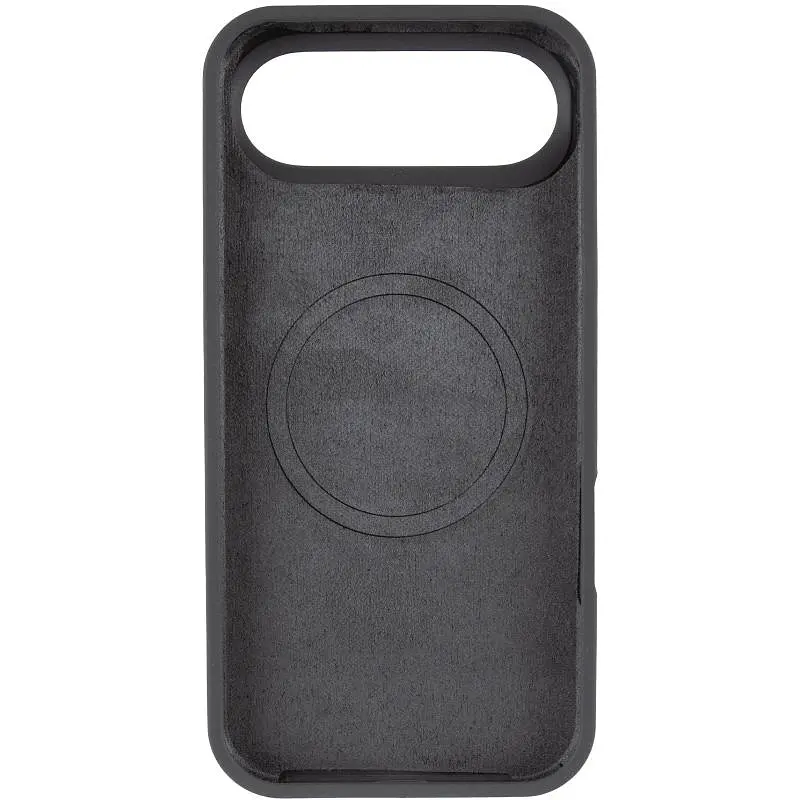 Чехол Epik Silicone Case Full Protective (AA) V2 with MagSafe для Apple iPhone 17 Air (6.5) Серый / Dark Gray - фото 3