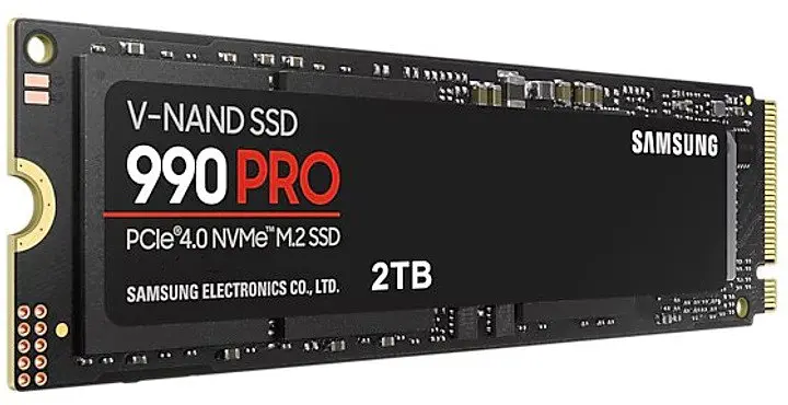 Накопичувач SSD NVME - Samsung 990 PRO 2 TB (MZ-V9P2T0BW) - фото 2