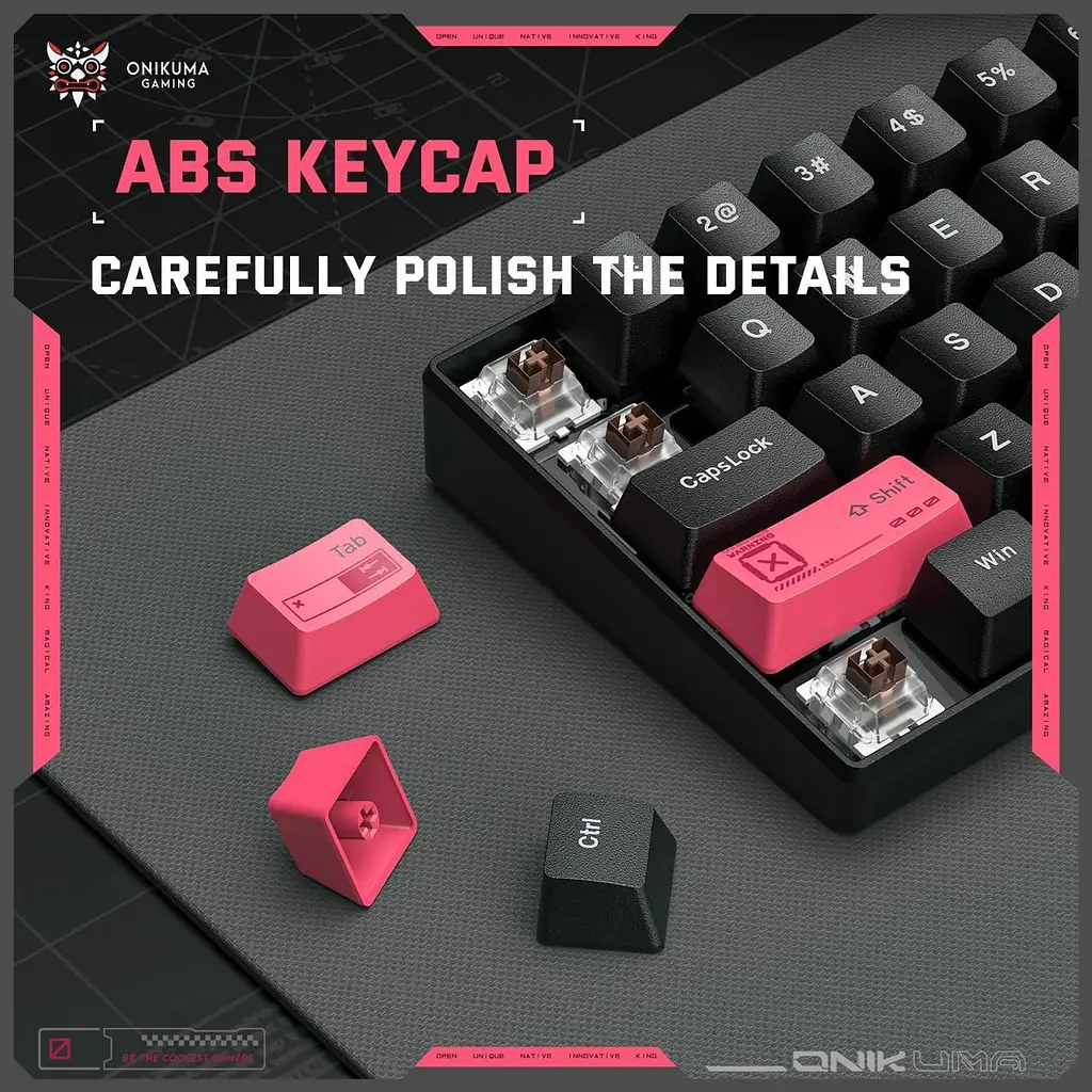 Клавіатура Onikuma ігрова бездротова G-55X з RGB підсвіткою 3 режими підключення Bluetooth - фото 3