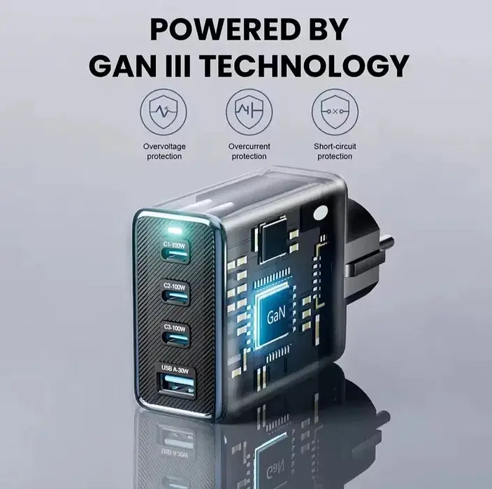 Адаптер зарядний - блочок ASOMETECH RCE-10003 130W - фото 3