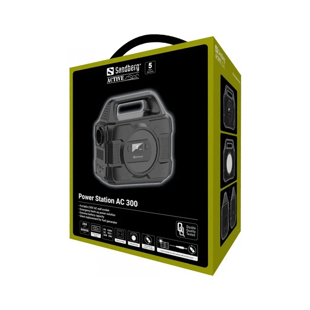 Зарядна станція Sandberg AC300 288Wh (420-84) - фото 6