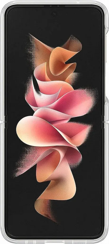 Чохол прозорий оригінальний Clear Cover with Ring EF-QF711CTEGRU для Samsung Galaxy Z Flip3 Crystal - фото 5