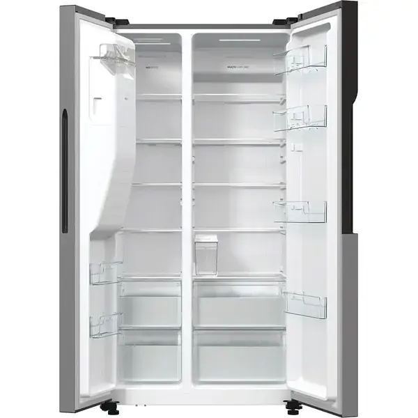 Холодильник Gorenje SBS 179х70х92 см 2 двері 376(190) л А++ NF+ Інв. диспенсер генератор льоду Зовн. Диспл нерж - фото 8