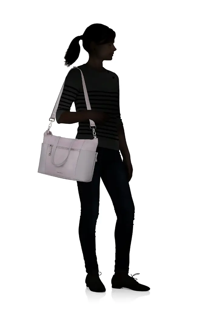 Сумка Через Плече 14,1" Samsonite MOVE JOURNEY LIGHT BEIGE 39x32x16,5 KS7*15006 - фото 10