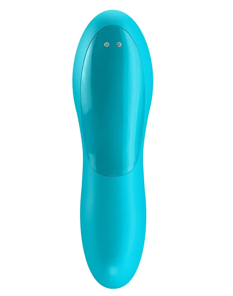 Вібратор на палець Satisfyer Teaser Light Blue - фото 3