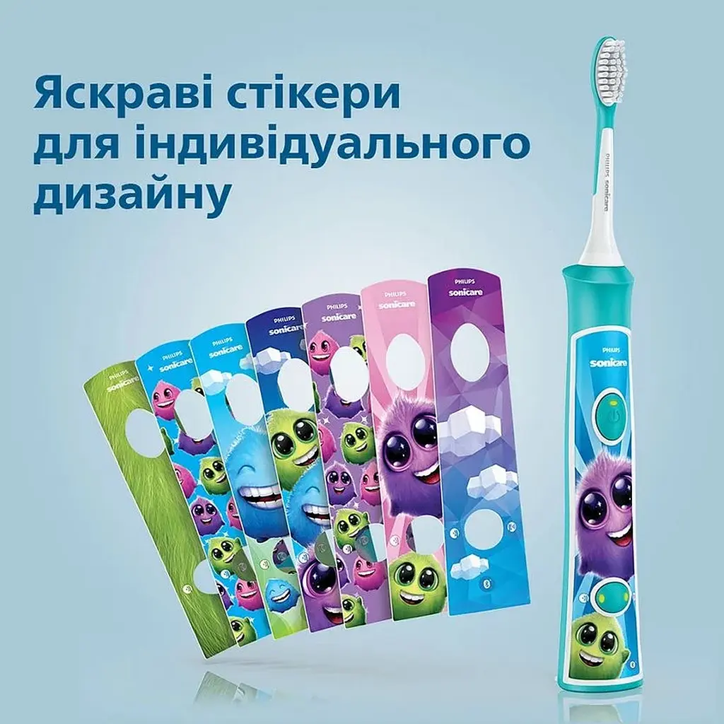 Електрична зубна щітка Philips Sonicare For Kids (HX6322/04) - фото 9