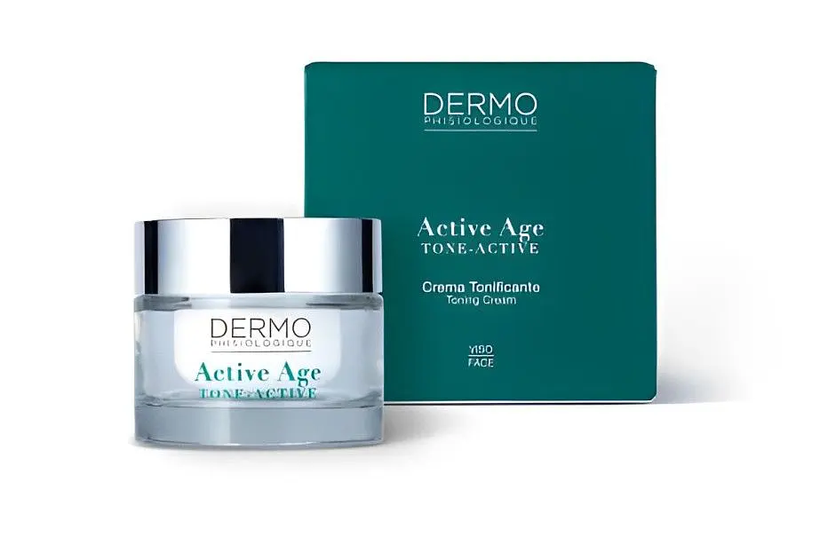 Антивіковий тонізуючий крем Active Age - Toning Cream Dermophisiologique 50 мл - фото 4