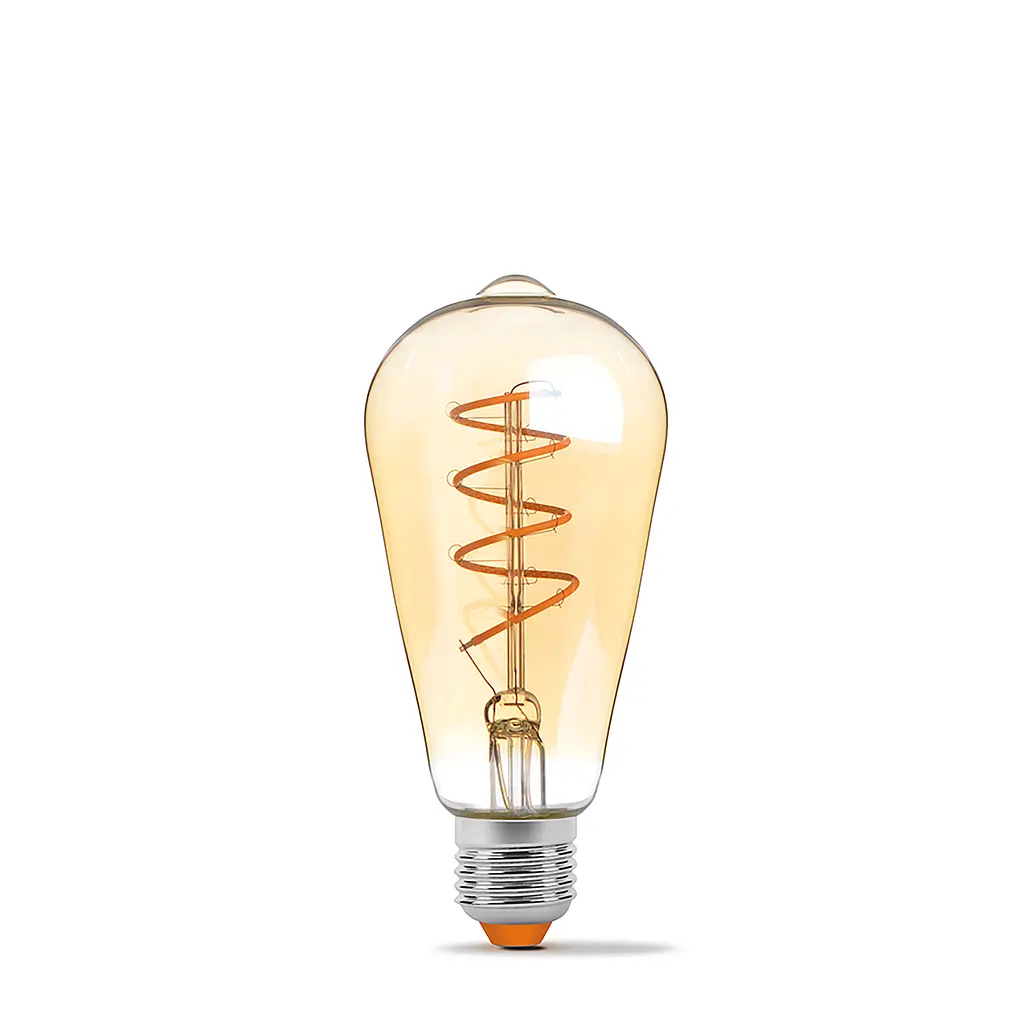 LED-лампа Videx Filament ST64FASD 5W E27 2200K димована бронзова (25014-000) - фото 2