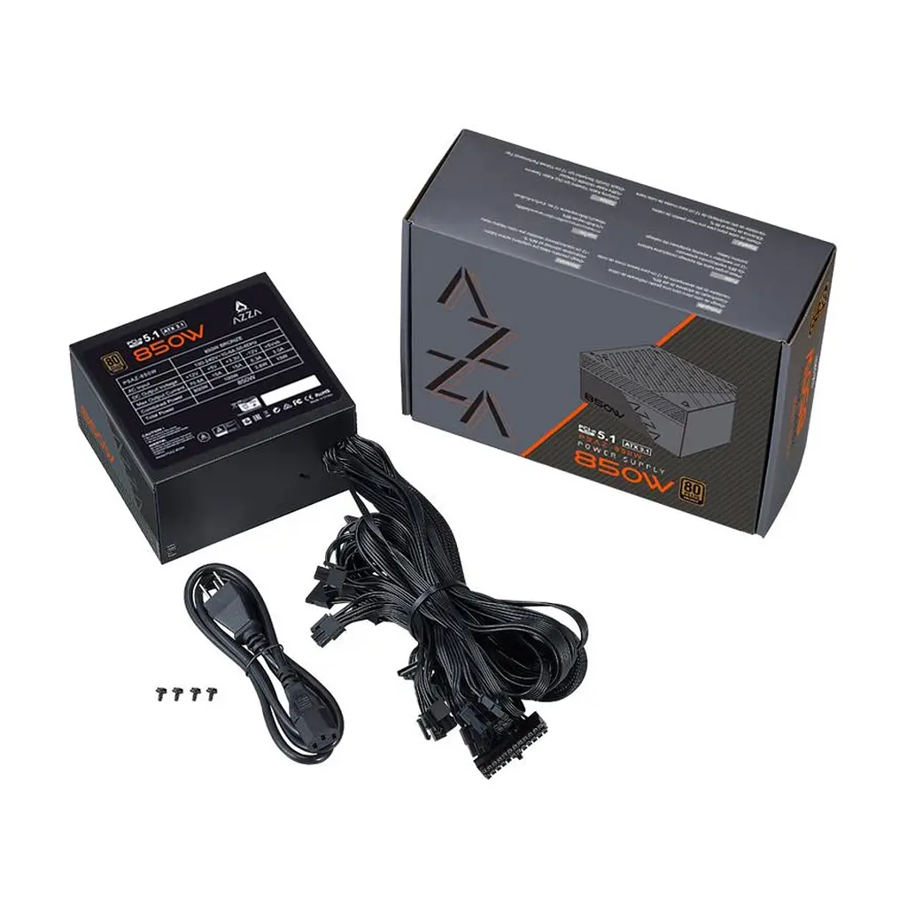 Блок живлення Azza 850W (PSAZ-850W(ATX3.1)) - фото 3