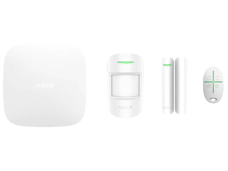 Комплект бездротової сигналізації GSM Ajax StarterKit Plus White - фото 6