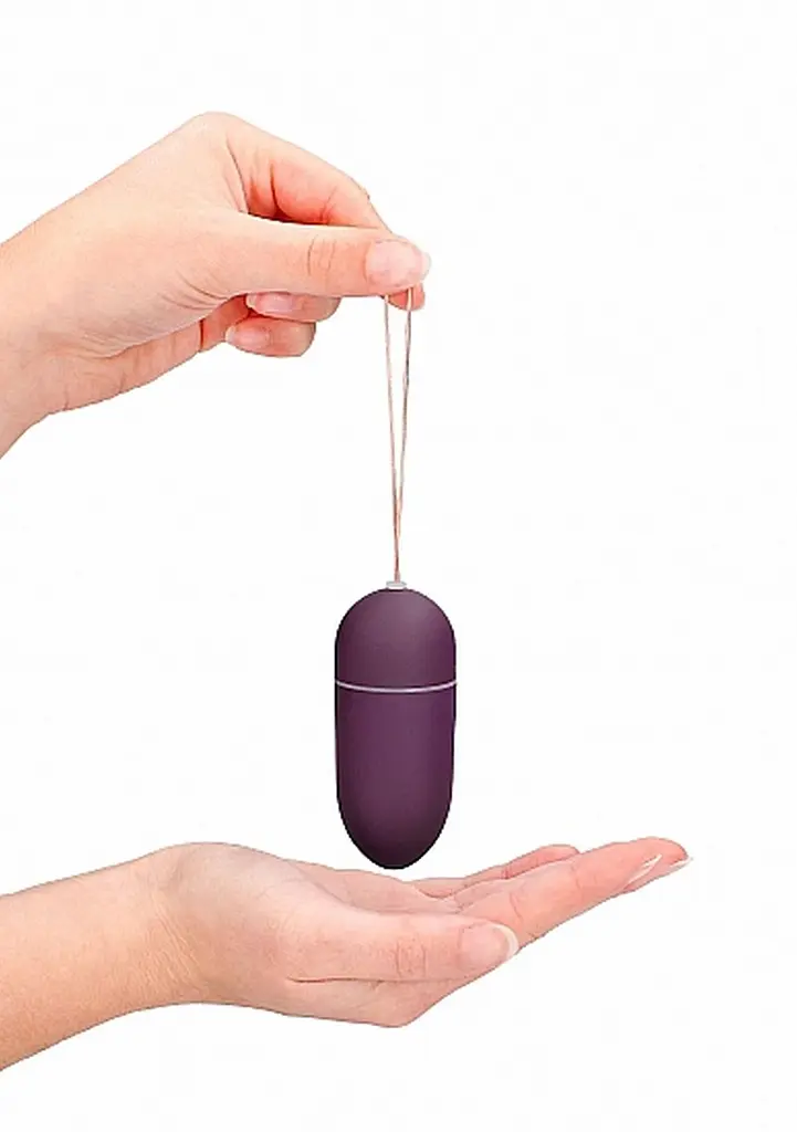 Віброяйце ShotsToys Remote Vibrating Egg, 8 см (фіолетовий) - фото 6