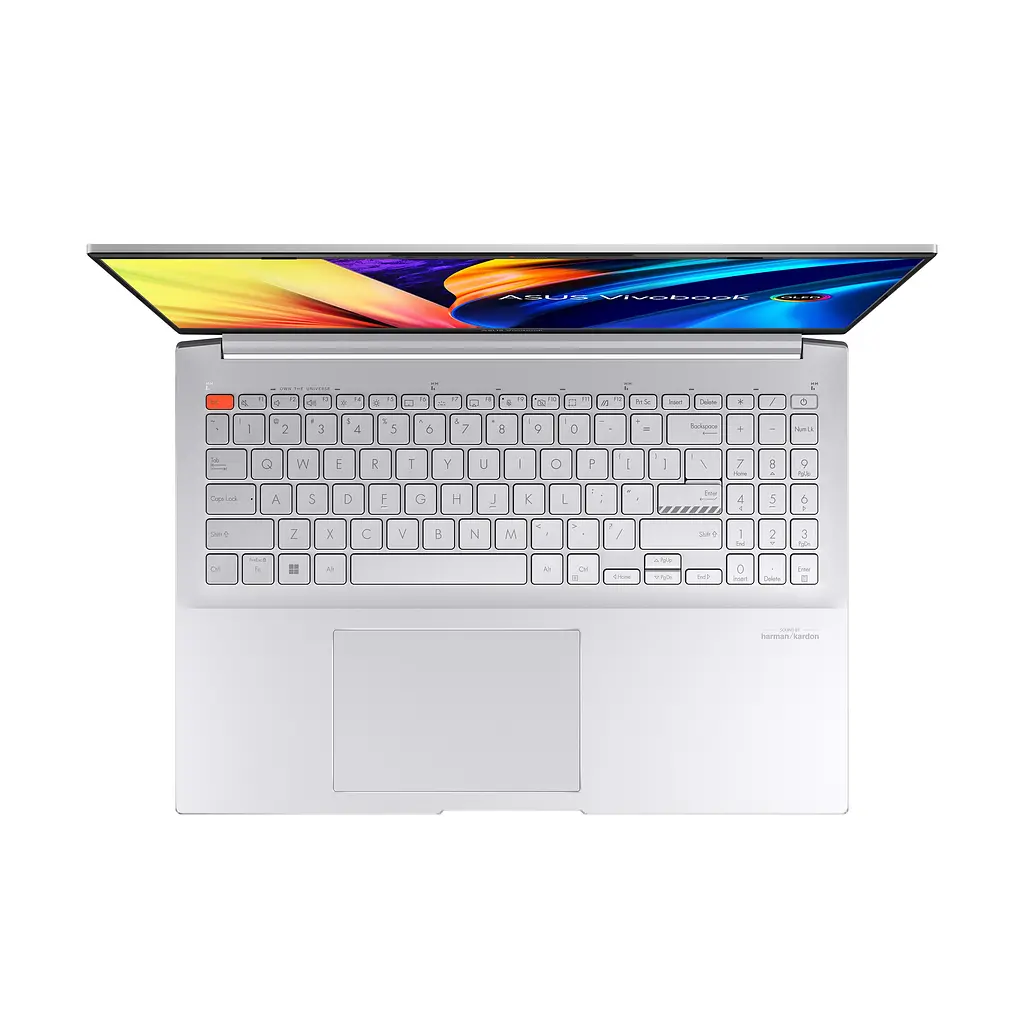 Ноутбук ASUS Vivobook Pro 16 K6602VV-KV084 16' WQXGA IPS, Intel i9-13900H, 16GB, F1TB, NVD4060-8, noOS, Сріблястий (90NB1142-M003E0) - фото 5