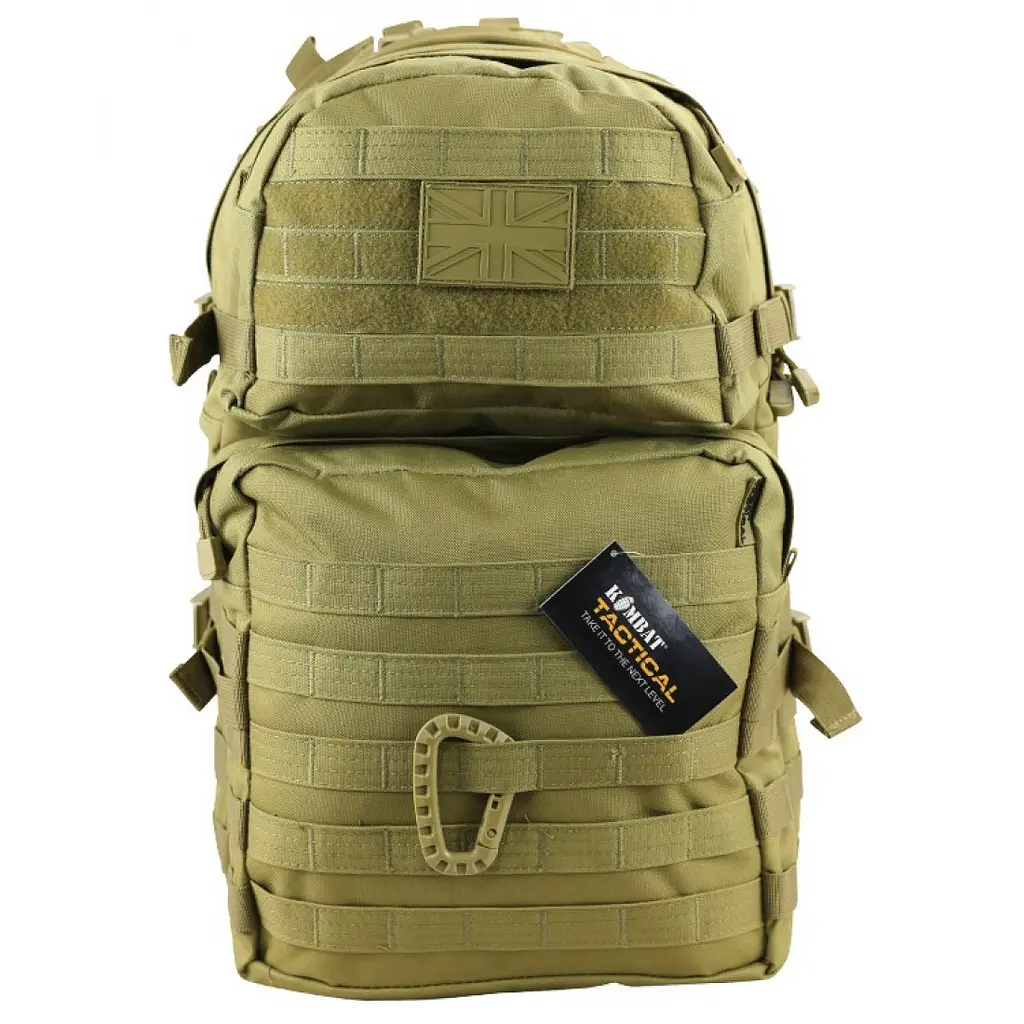Рюкзак тактичний Kombat UK Medium Assault Pack 40L Койот (KB-MAP-COY) - фото 2