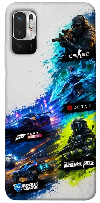 TPU чохол Demsky Full Throttle для Xiaomi Redmi Note 10 5G