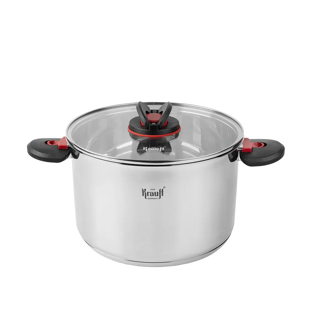 Каструля Prime Chef зі складаними ручками 6,1 л + картоплем'ялка та лопатка Gericht - фото 2