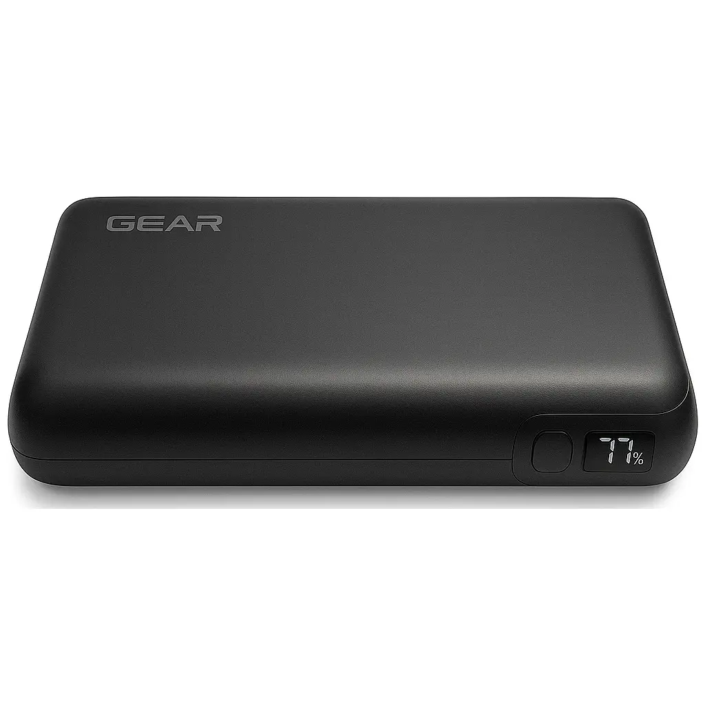 Батарея універсальна GEAR 30000mAh, PD/100W, black (DL302C) - фото 2