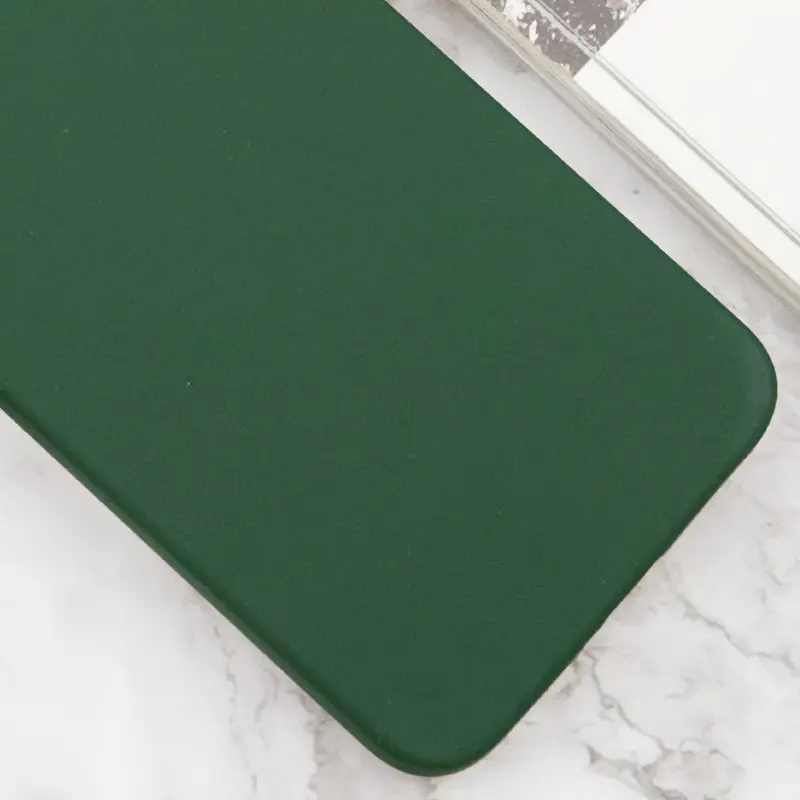 Чехол Silicone Cover Lakshmi Full Camera (AAA) для Xiaomi Redmi Note 13 Pro 4G / Poco M6 Pro 4G Зеленый / Cyprus Green - фото 3