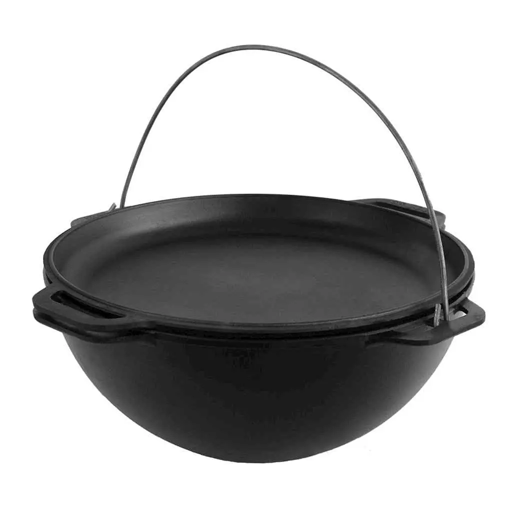 Казан азіатський BRIZOLL 15л з кришкою-сковородою Азія