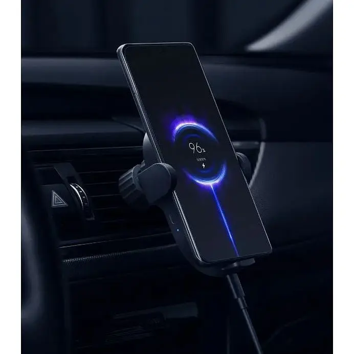 Автодержатель с беспроводной зарядкой Xiaomi Mi Wireless Car Charger 30 W - фото 2