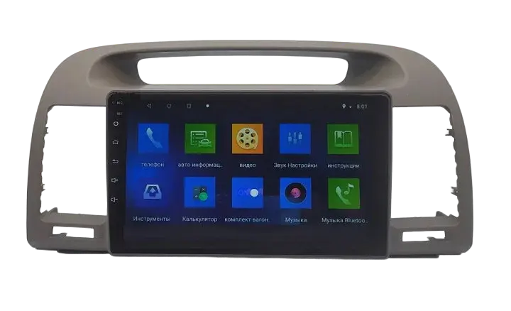 Штатна автомагнітола XPRO Toyota Camry V40 2008-2011 (9") Android 10.1 (4/32) (КОРОБКА 2) чорний (MER-14128_5615) - фото 6