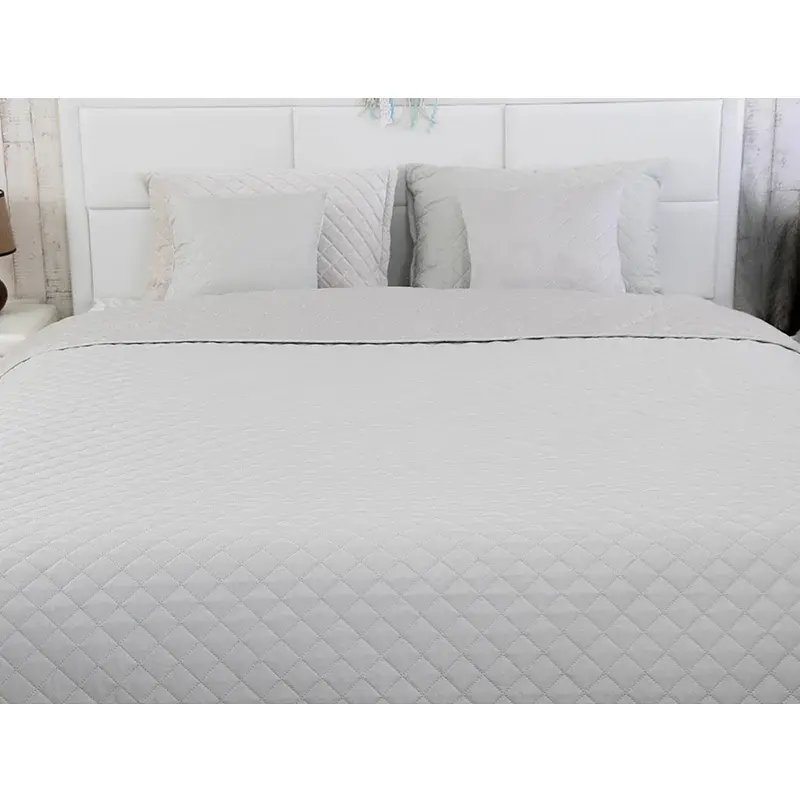 Покривало Руно двостороннє декоративне Velour Ice ромб 180х220 см - фото 8