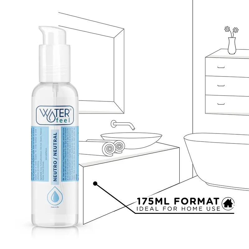 Лубрикант на водній основі Neutral, 175 мл Waterfeel (Іспанія) - фото 3