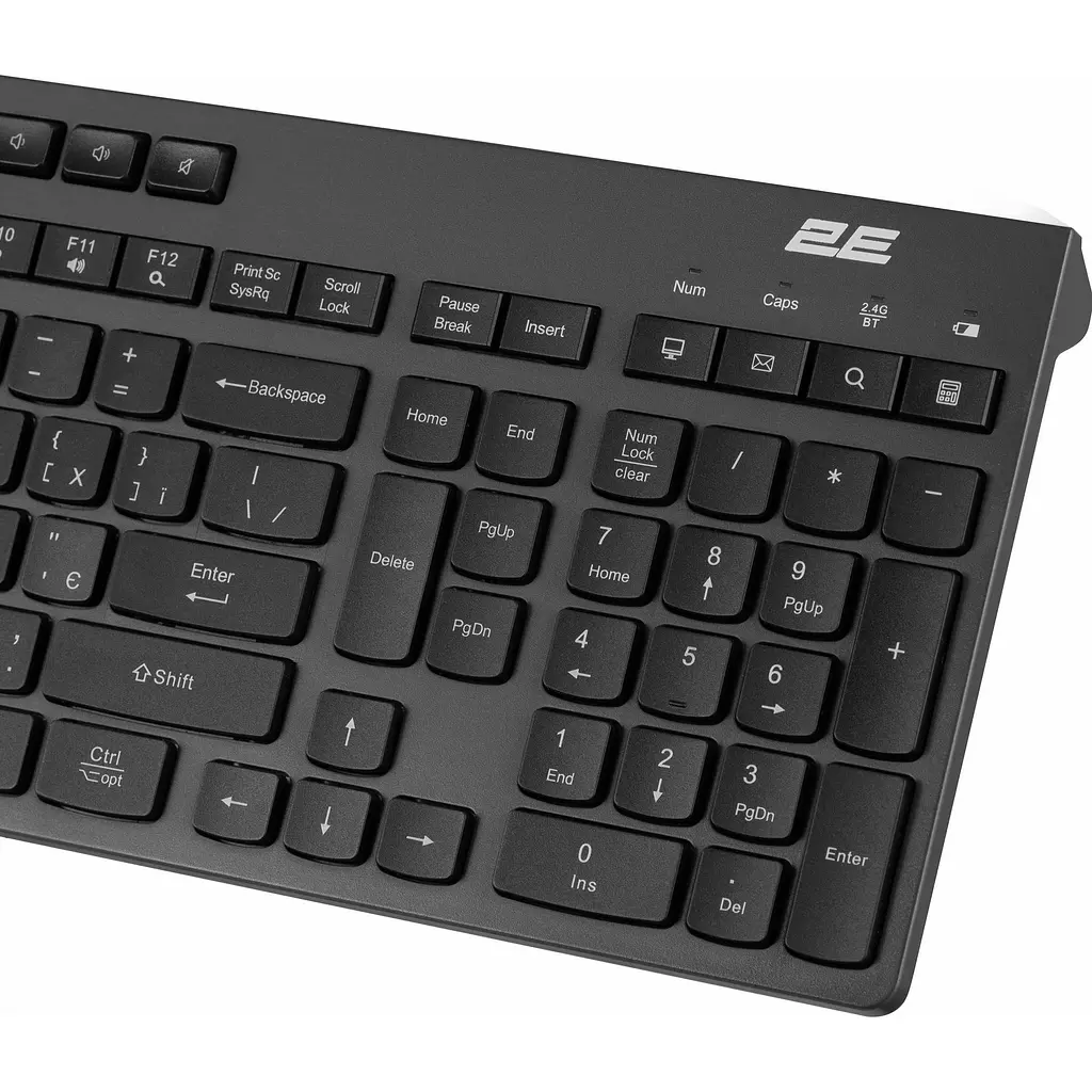Клавіатура 2E KS280 WL UA Black (2E-KS280WBGR_UA) [150966] - фото 4