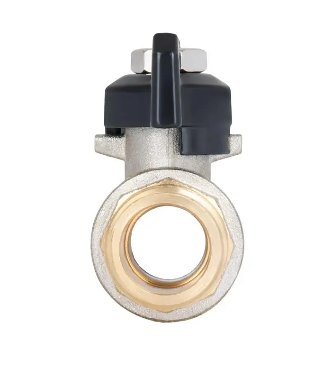 Кран кульовий Thermo Alliance Base 1/2" ВЗ прямий, PN40, метелик SD607W15 - фото 5