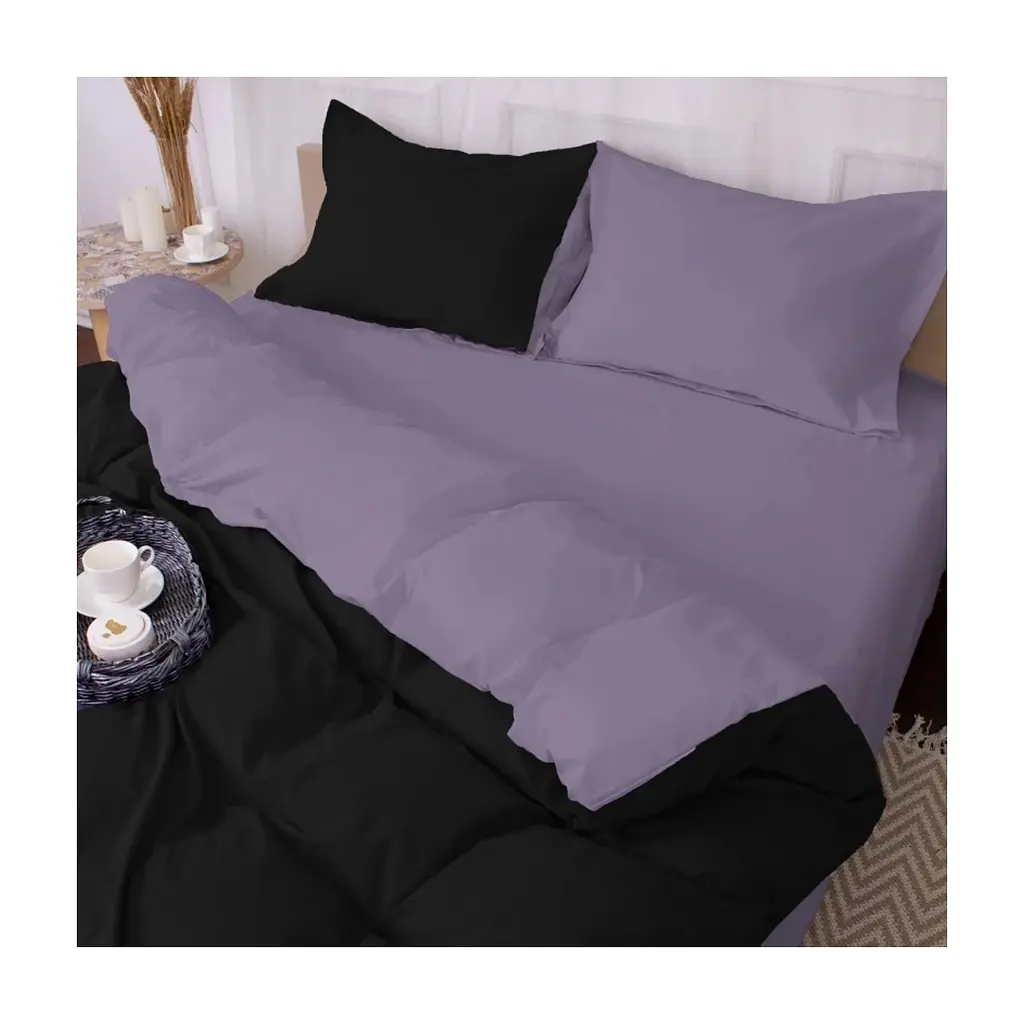 Постільна білизна MirSon Poplin Line 056 + 099 Jillian 110x140 (2200006277552) - фото 2