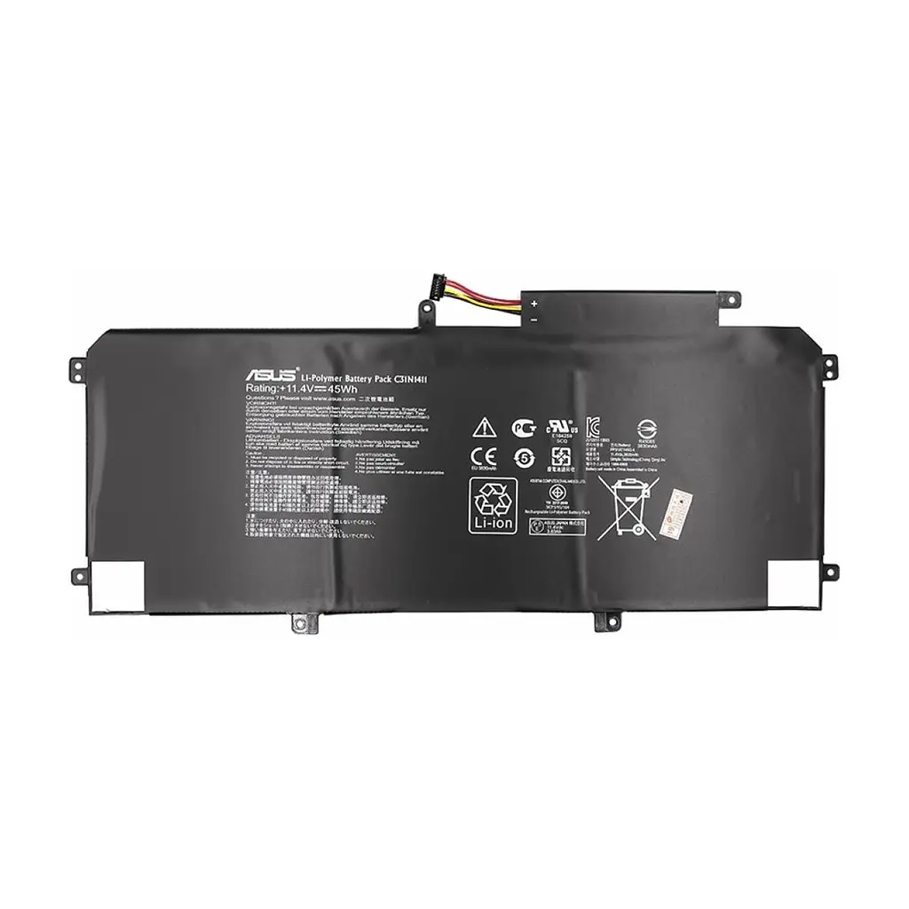 Акумулятор до ноутбука ASUS Zenbook UX305 (C31N1411) 11.4V 45Wh (NB430901) - фото 2