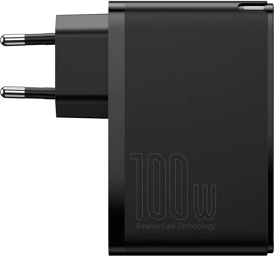 Мережевий зарядний пристрій Baseus GaN2 Pro Quick Charger 2C+2U 100W Black (CCGAN2P-L01) [79351] - фото 3