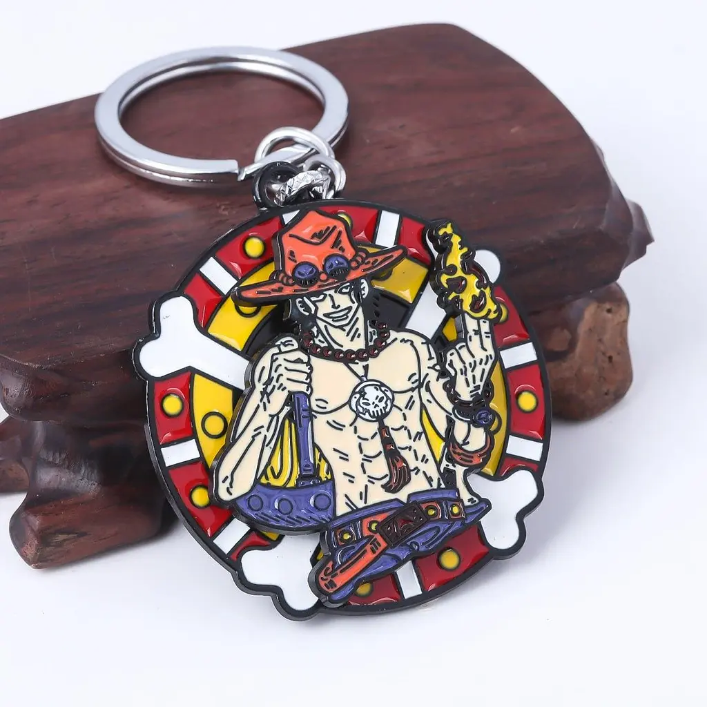 Брелок Спинер Ван Пис Портгас Д. Эйс One Piece Ace Portgas D. 10 см - фото 2