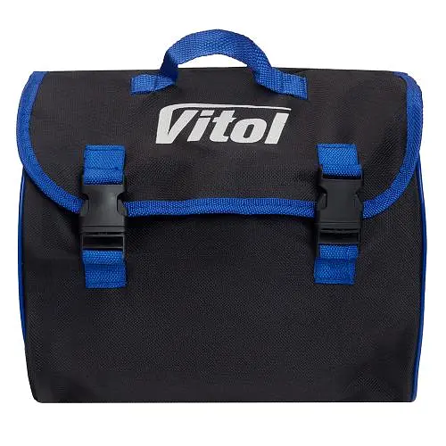 Автомобільний компресор двопоршневий Vitol 12V 360вт 85л 15Атм 150psi з дефлятором (K-74) - фото 8