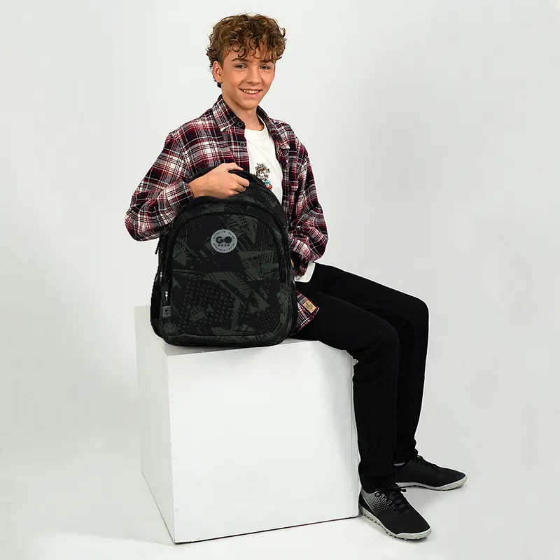 Рюкзак GoPack Teens 162L-3 Черный (GO26-162L-3) - фото 17