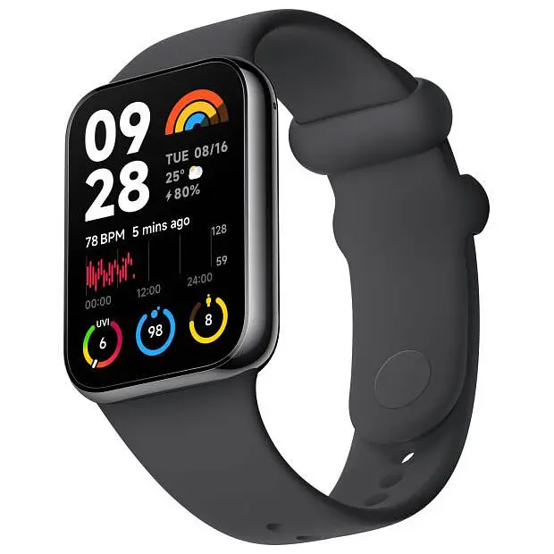 Фитнес-браслет Xiaomi Smart Band 8 Pro Black (BHR8017GL) - фото 2
