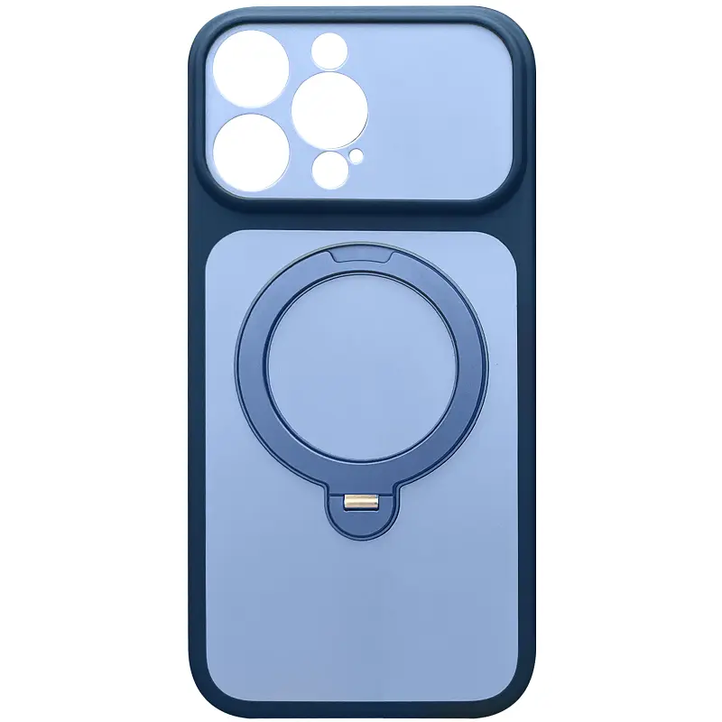 Чохол Ummi Full Camera with MagSafe HQ Ring для Apple iPhone 16 Pro Max (6.9") Navy Blue