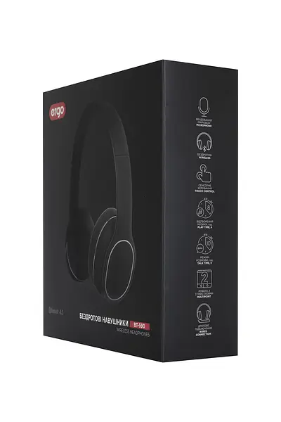Наушники Ergo BT-590 Black (BT-590 Black) - фото 7