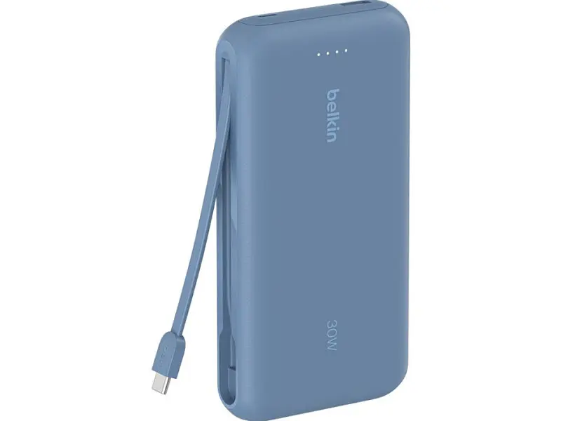 Зовнішній акумулятор (Power Bank) Belkin BoostCharge 20000 mAh Blue (BPB024HQBL) - фото 3