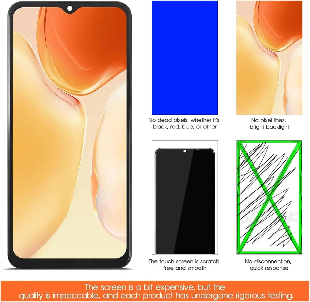 Замена ЖК-экрана AGCUT для Samsung Galaxy A23 5G для Samsung A23 5G ЖК-дисплея SM-A236B SM-A236U ЖК-дигитайзер Сенсорный экран - фото 6