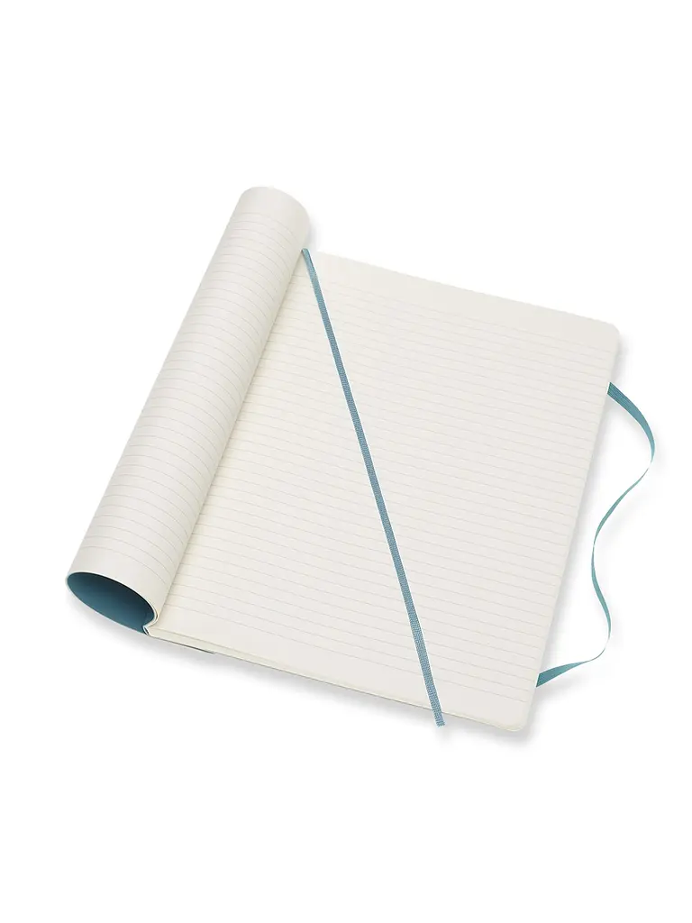 Записник Moleskine Classic великий, Лінійка Океанський Синій М’який (QP621B35) - фото 4